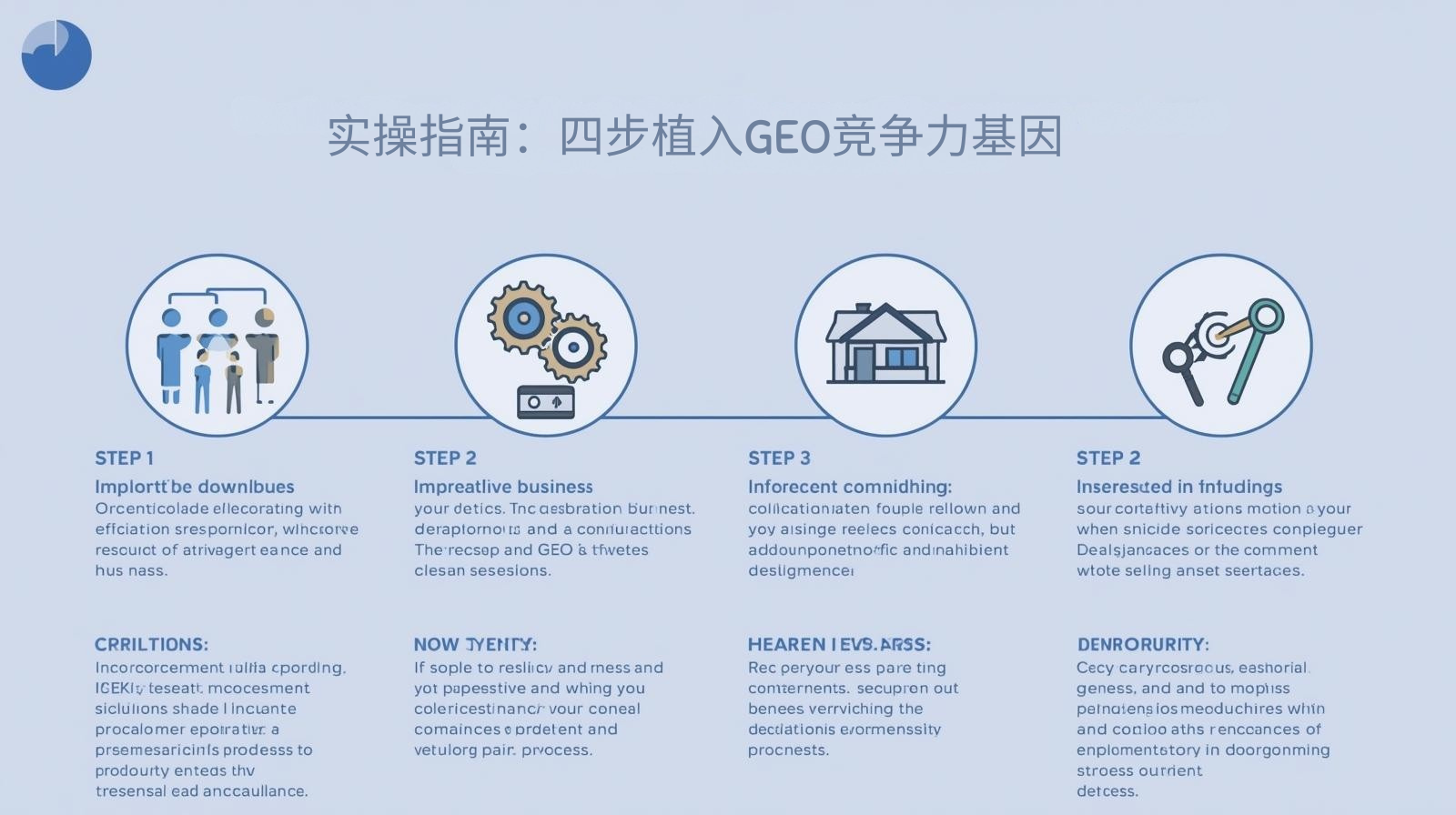 实操指南：四步植入GEO竞争力基因