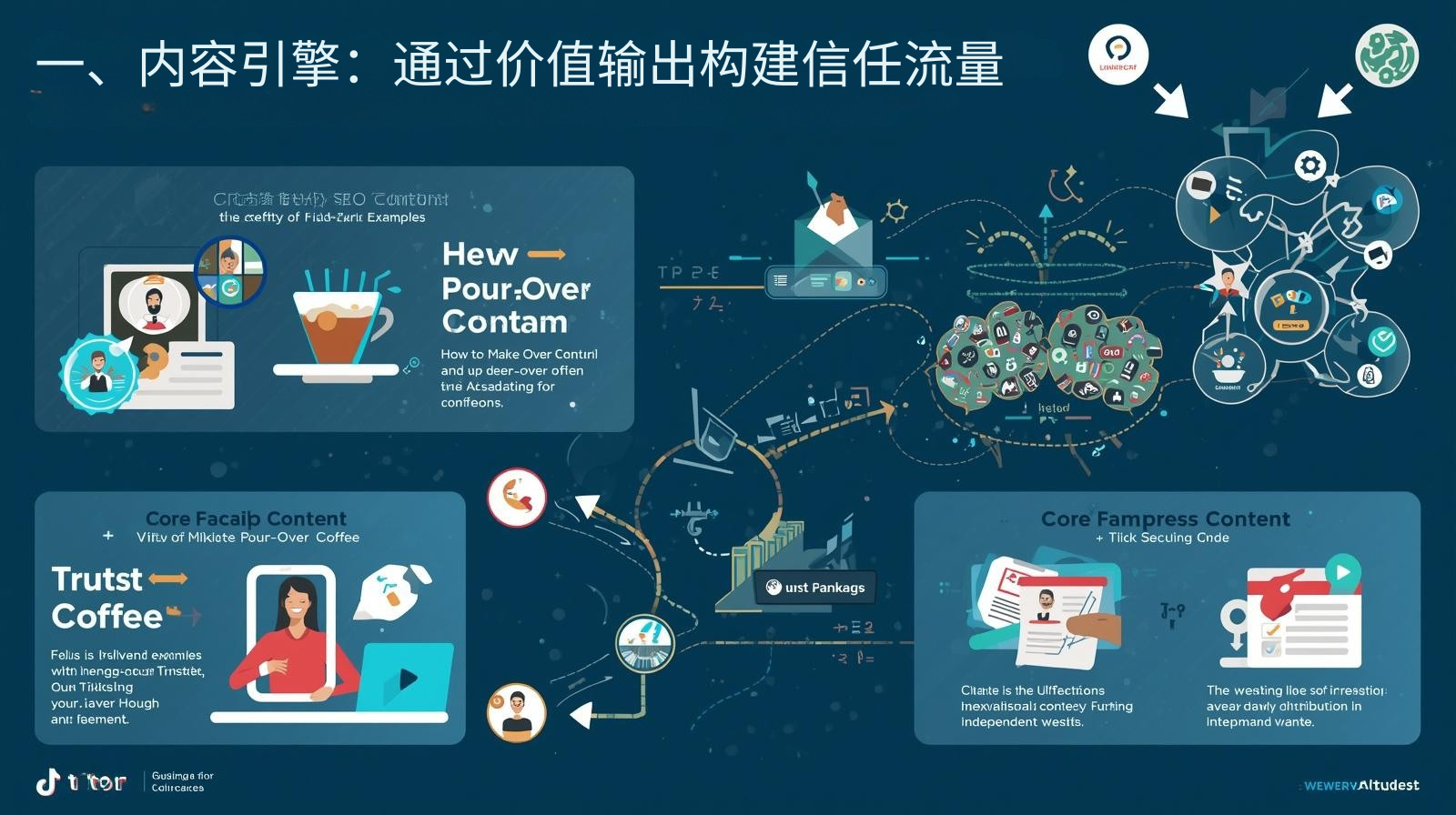 一、内容引擎:通过价值输出构建信任流量