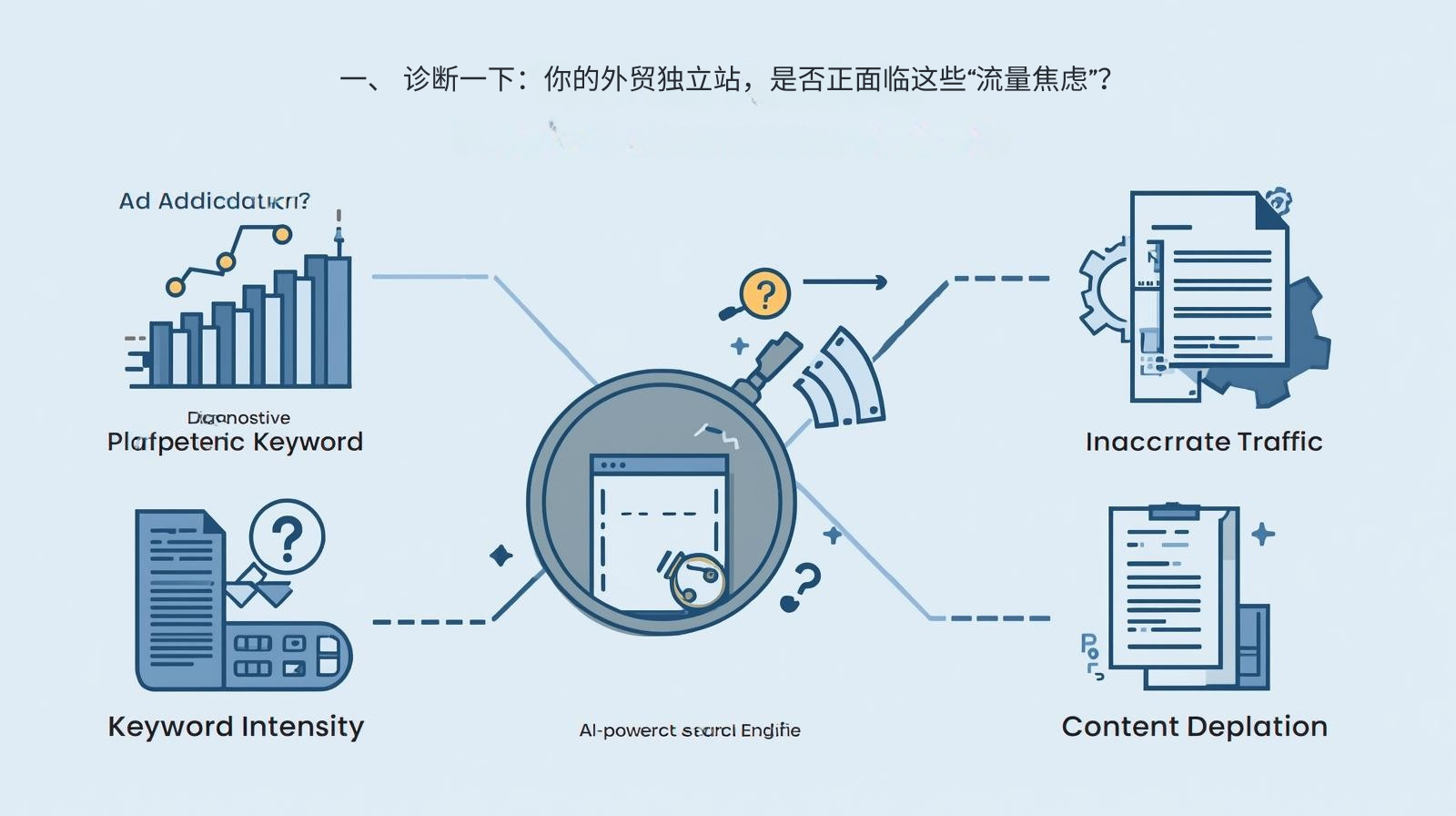 一、 诊断一下:你的外贸独立站,是否正面临这些“流量焦虑”?