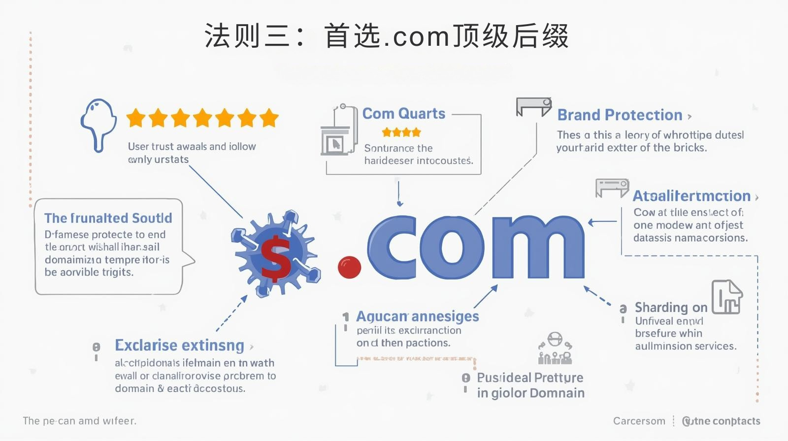 法则三：首选.com顶级后缀