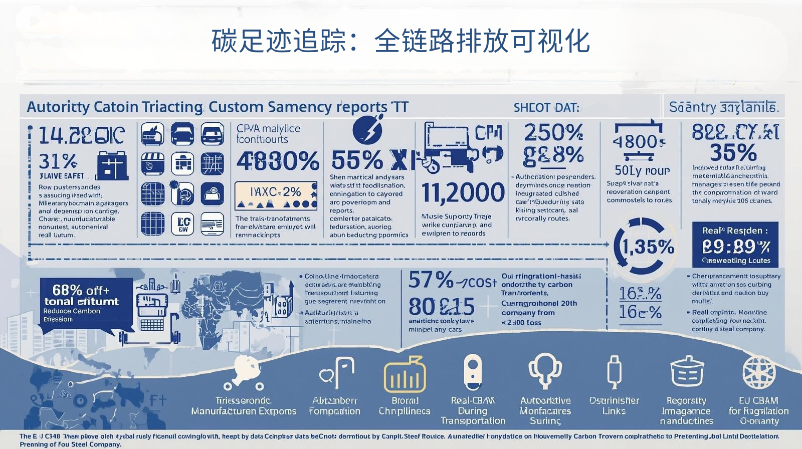 碳足迹追踪：全链路排放可视化