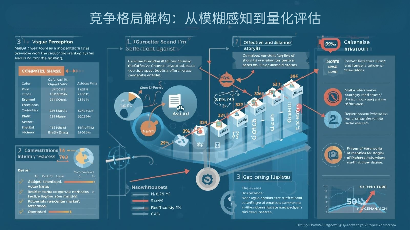 竞争格局解构：从模糊感知到量化评估