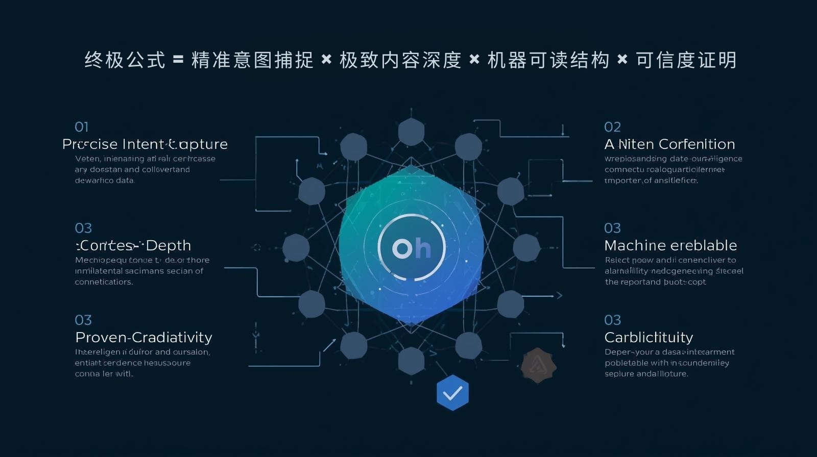 终极公式 = 精准意图捕捉 × 极致内容深度 × 机器可读结构 × 可信度证明