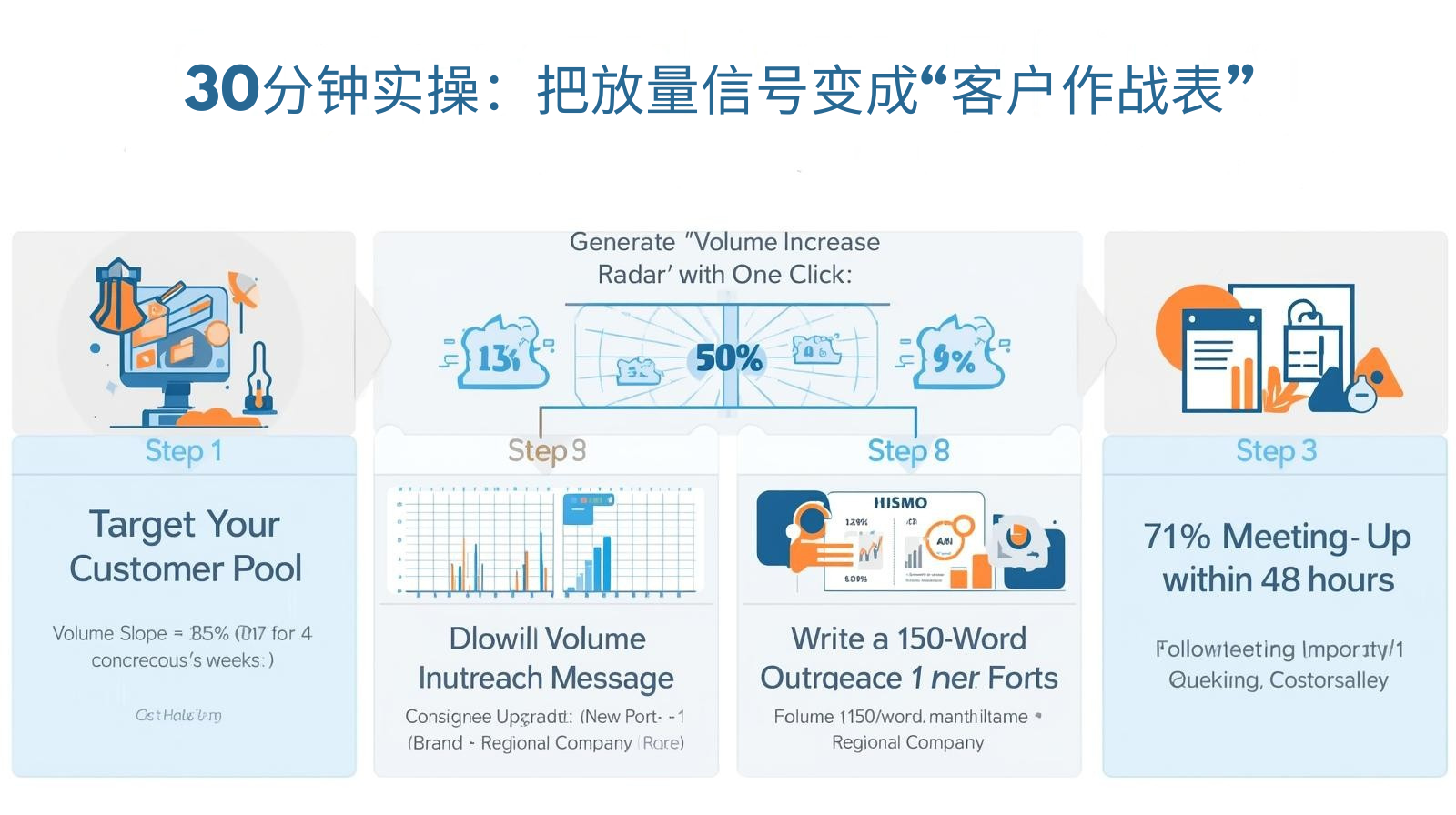 30分钟实操：把放量信号变成“客户作战表”