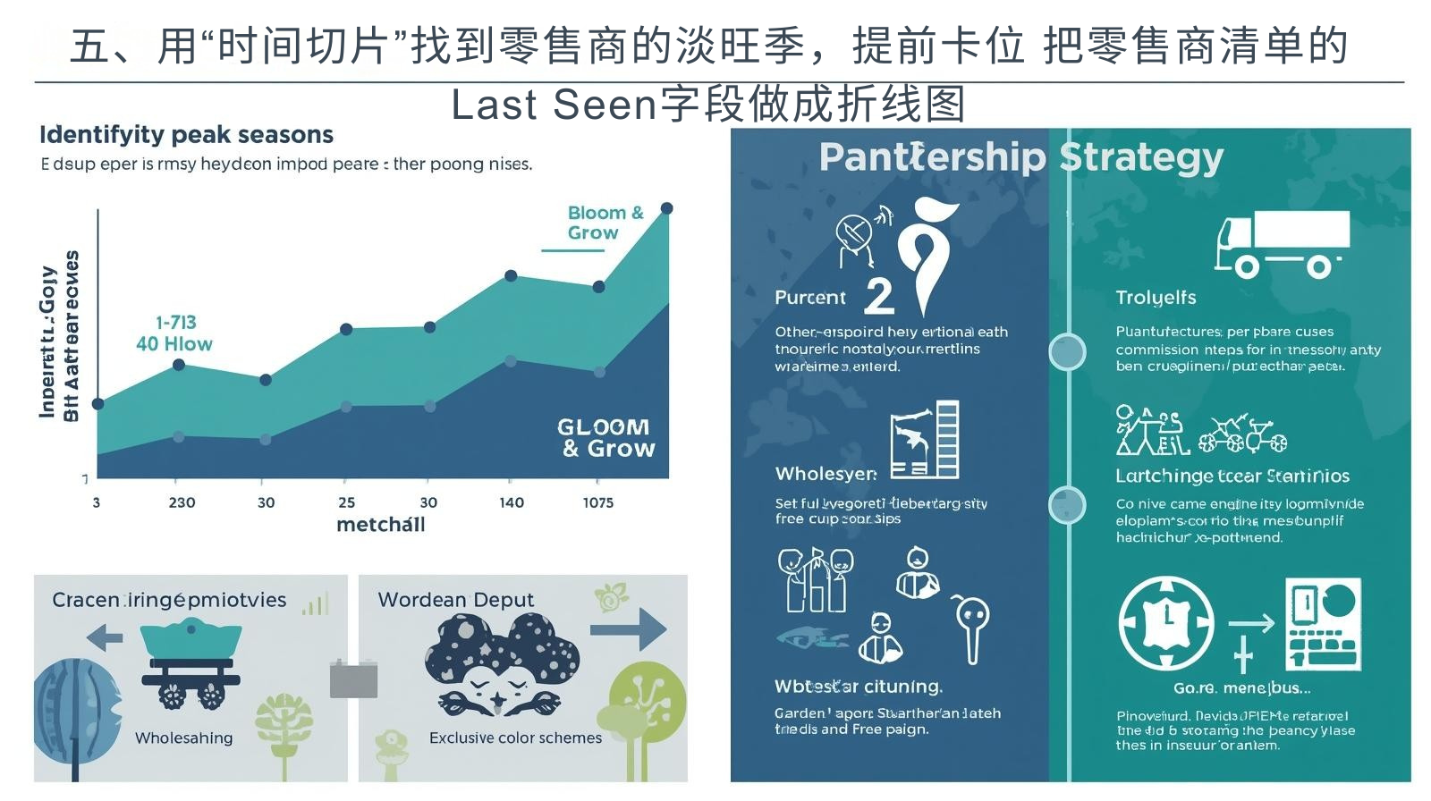 五、用“时间切片”找到零售商的淡旺季，提前卡位 把零售商清单的Last Seen字段做成折线图