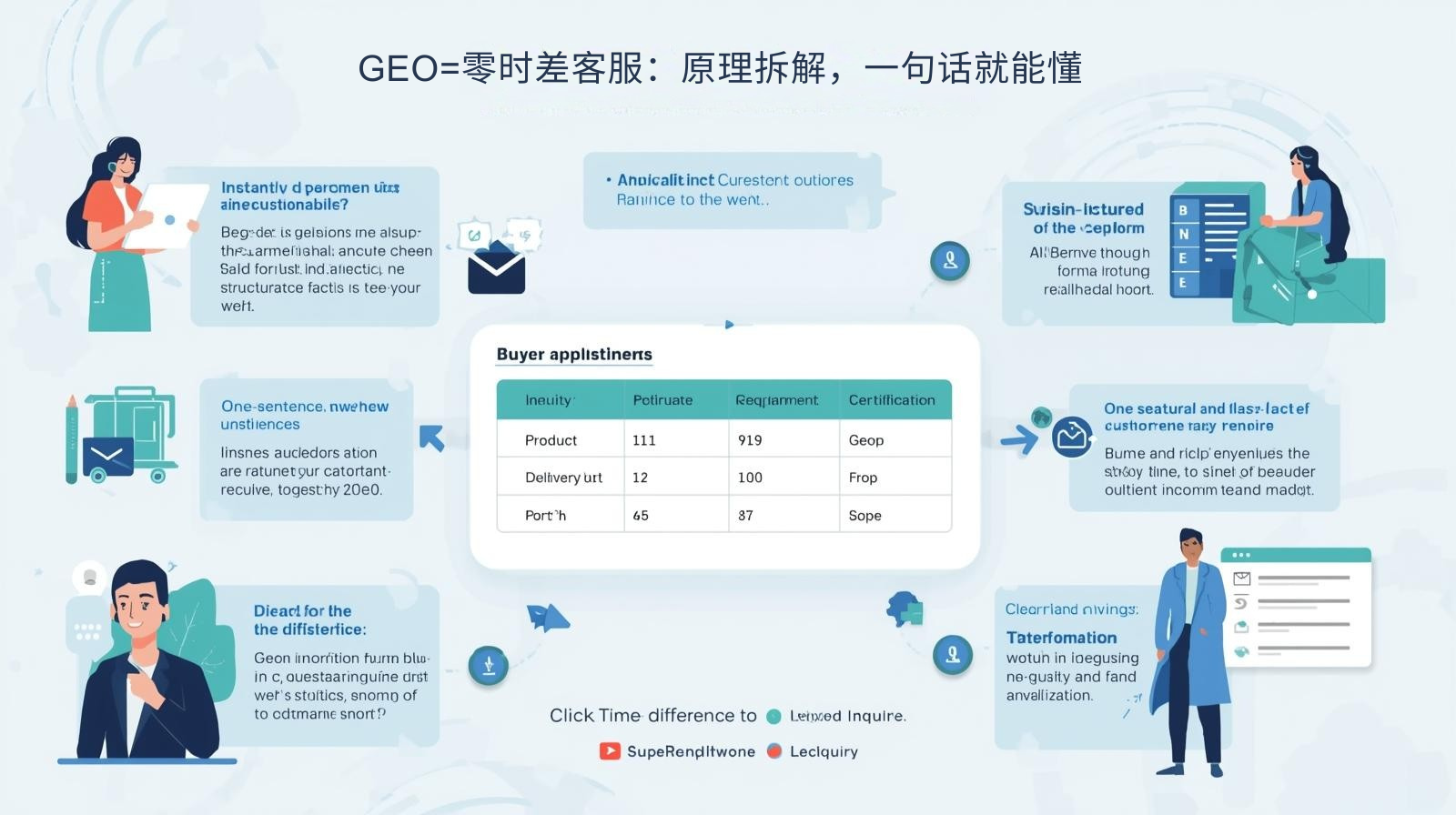 GEO=零时差客服：原理拆解，一句话就能懂