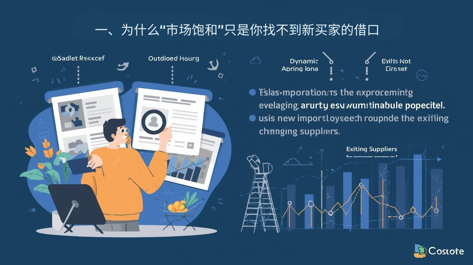 一、为什么“市场饱和”只是你找不到新买家的借口