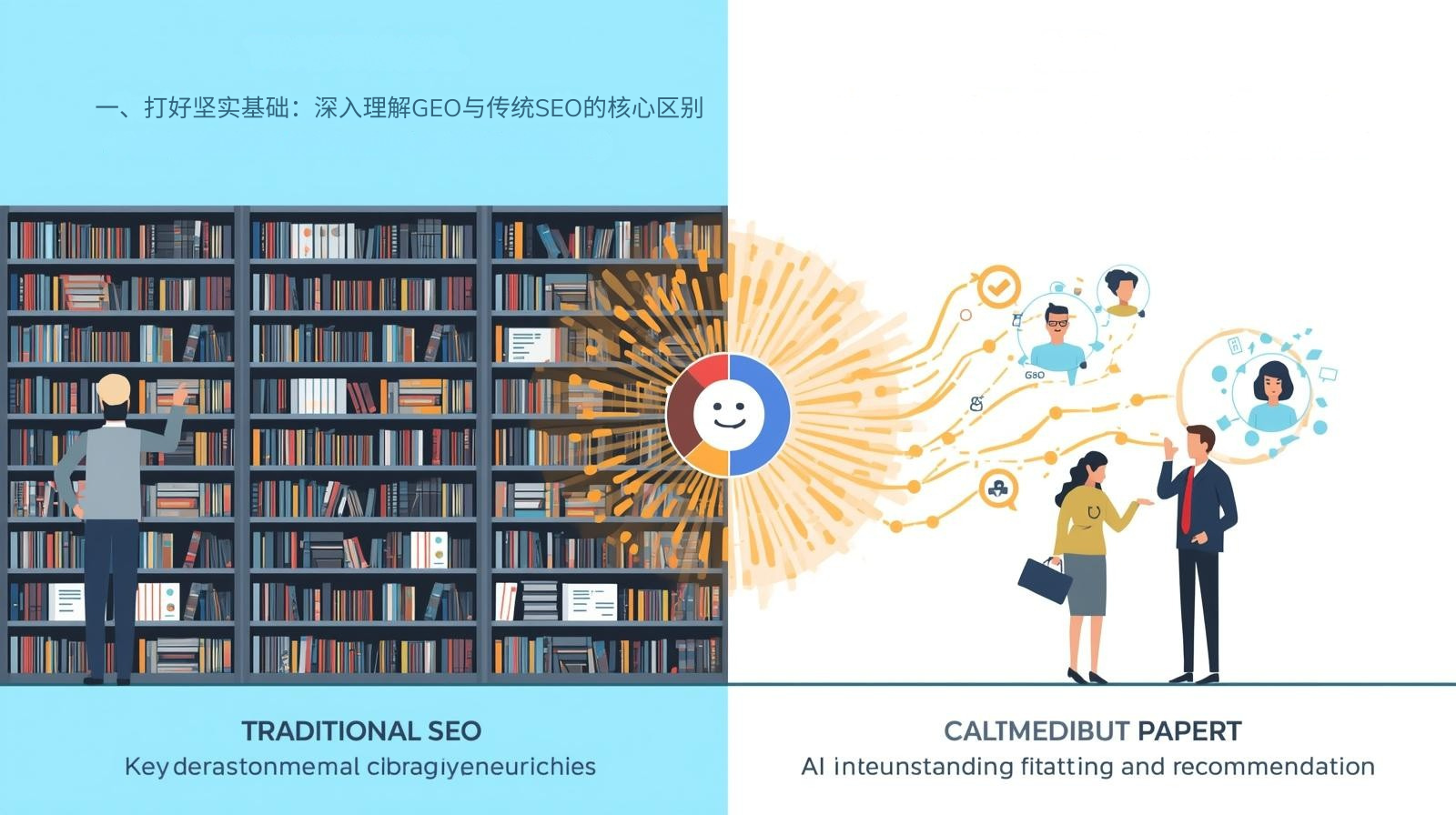 一、打好坚实基础：深入理解GEO与传统SEO的核心区别