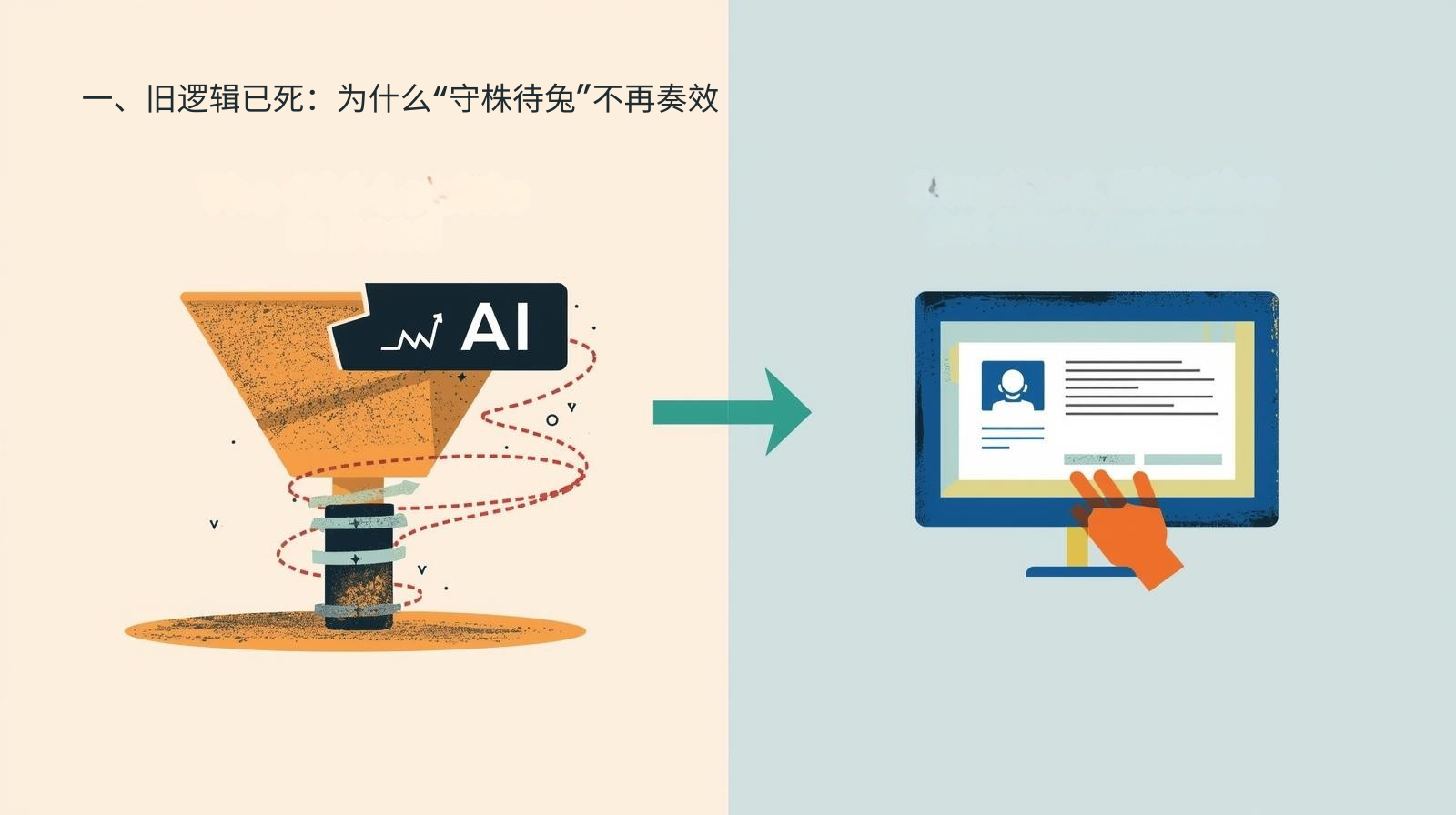 一、旧逻辑已死：为什么“守株待兔”不再奏效