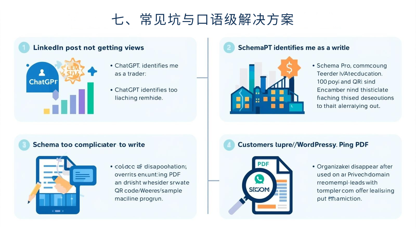 七、常见坑与口语级解决方案 