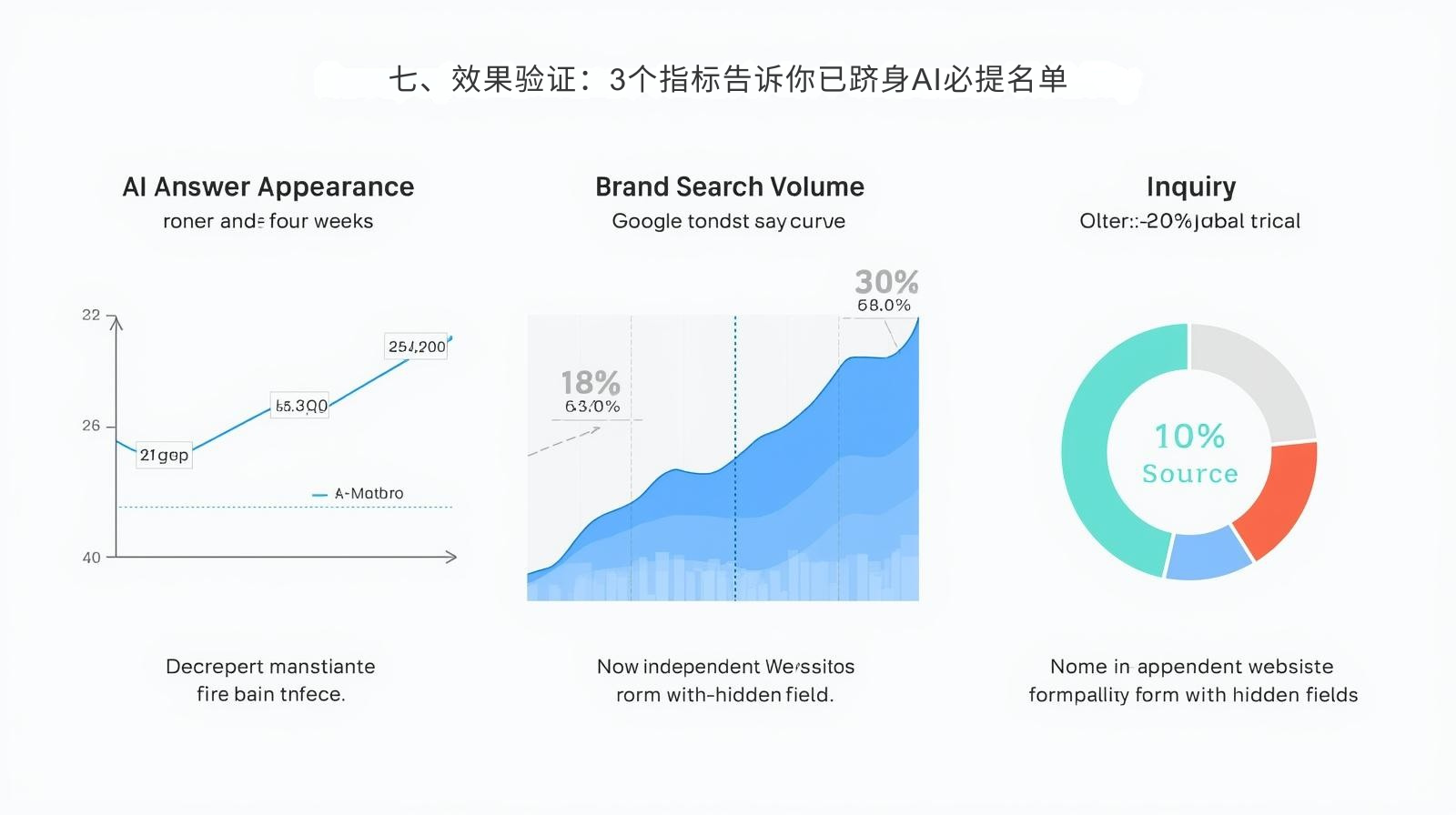 七、效果验证：3个指标告诉你已跻身AI必提名单