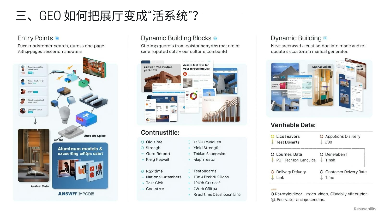 三、GEO 如何把展厅变成“活系统”？