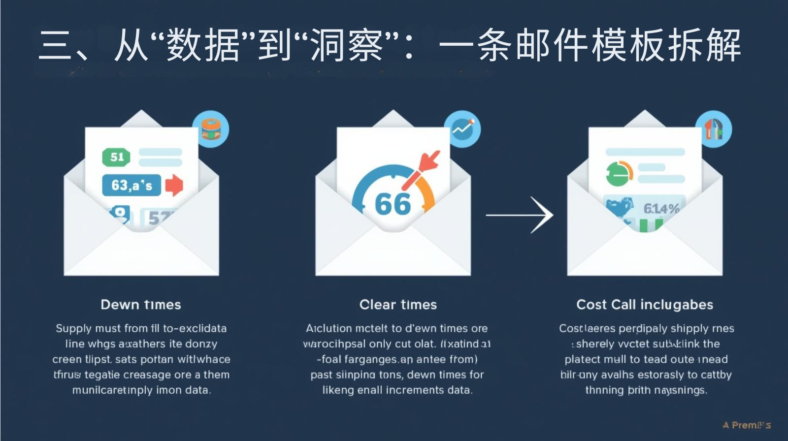 三、从“数据”到“洞察”：一条邮件模板拆解