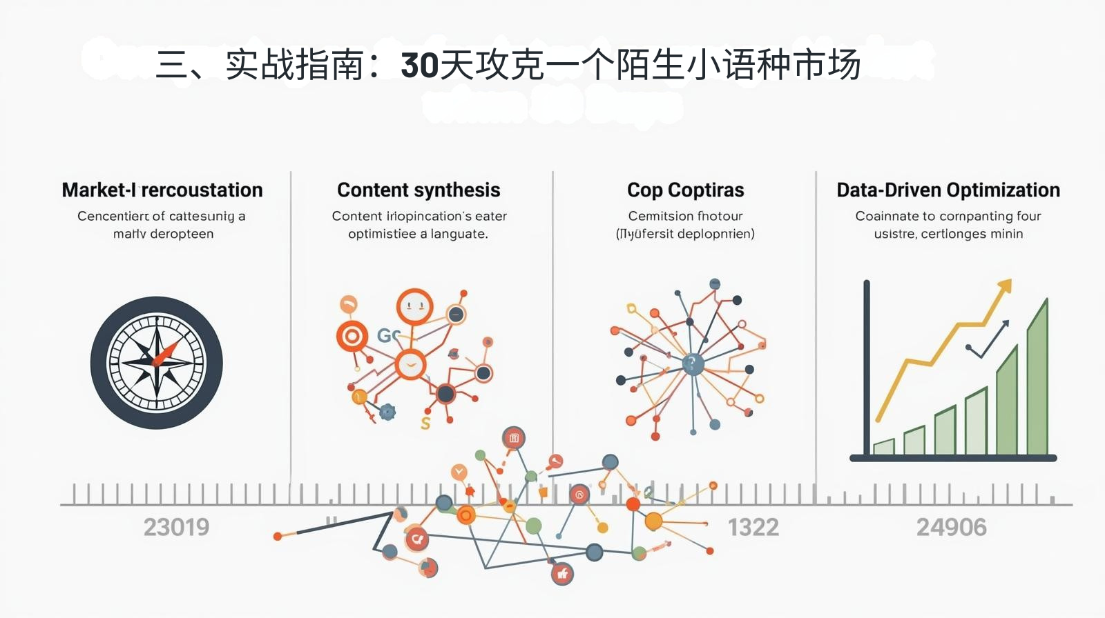 三、实战指南：30天攻克一个陌生小语种市场
