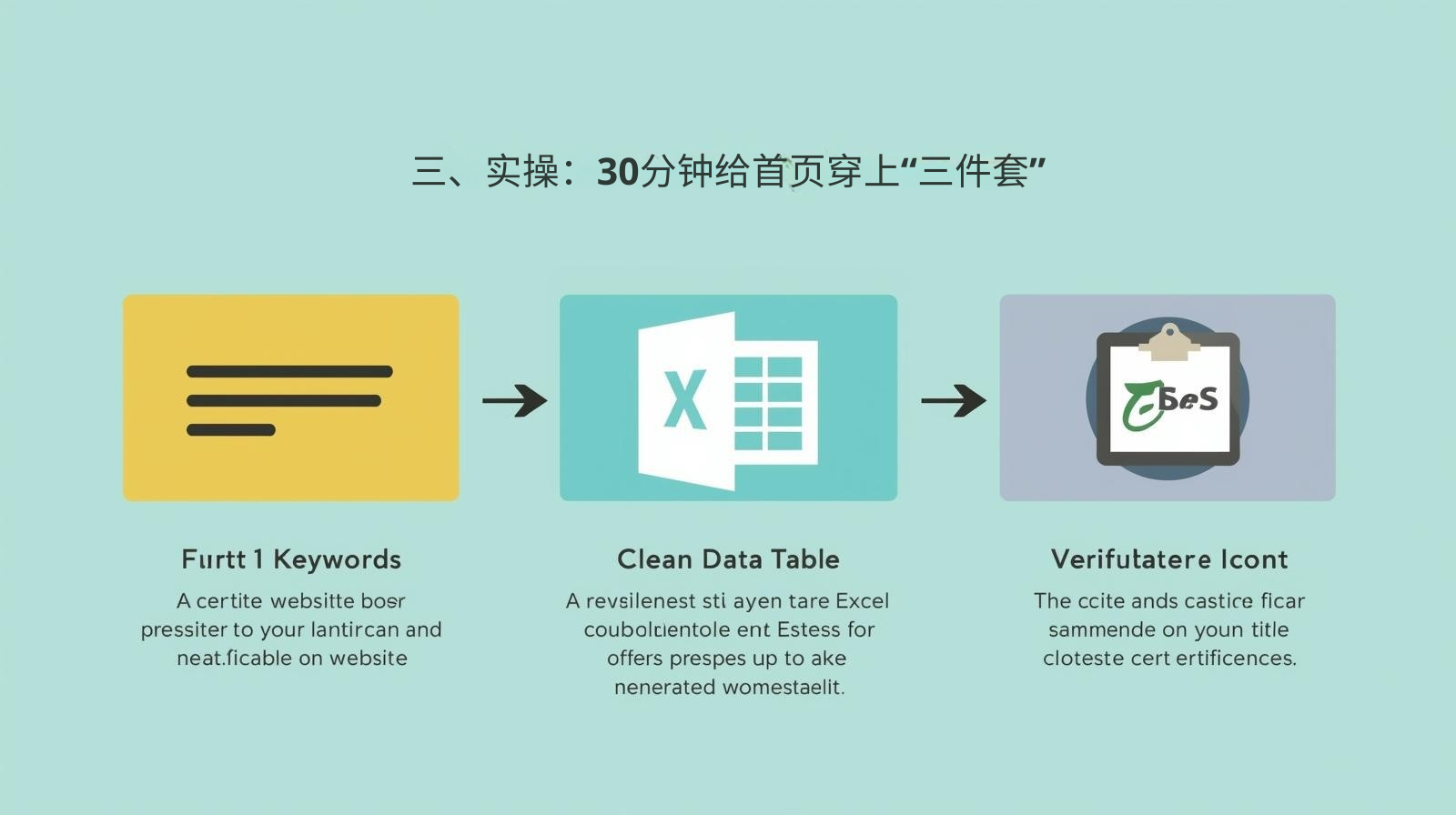 三、实操：30分钟给首页穿上“三件套”