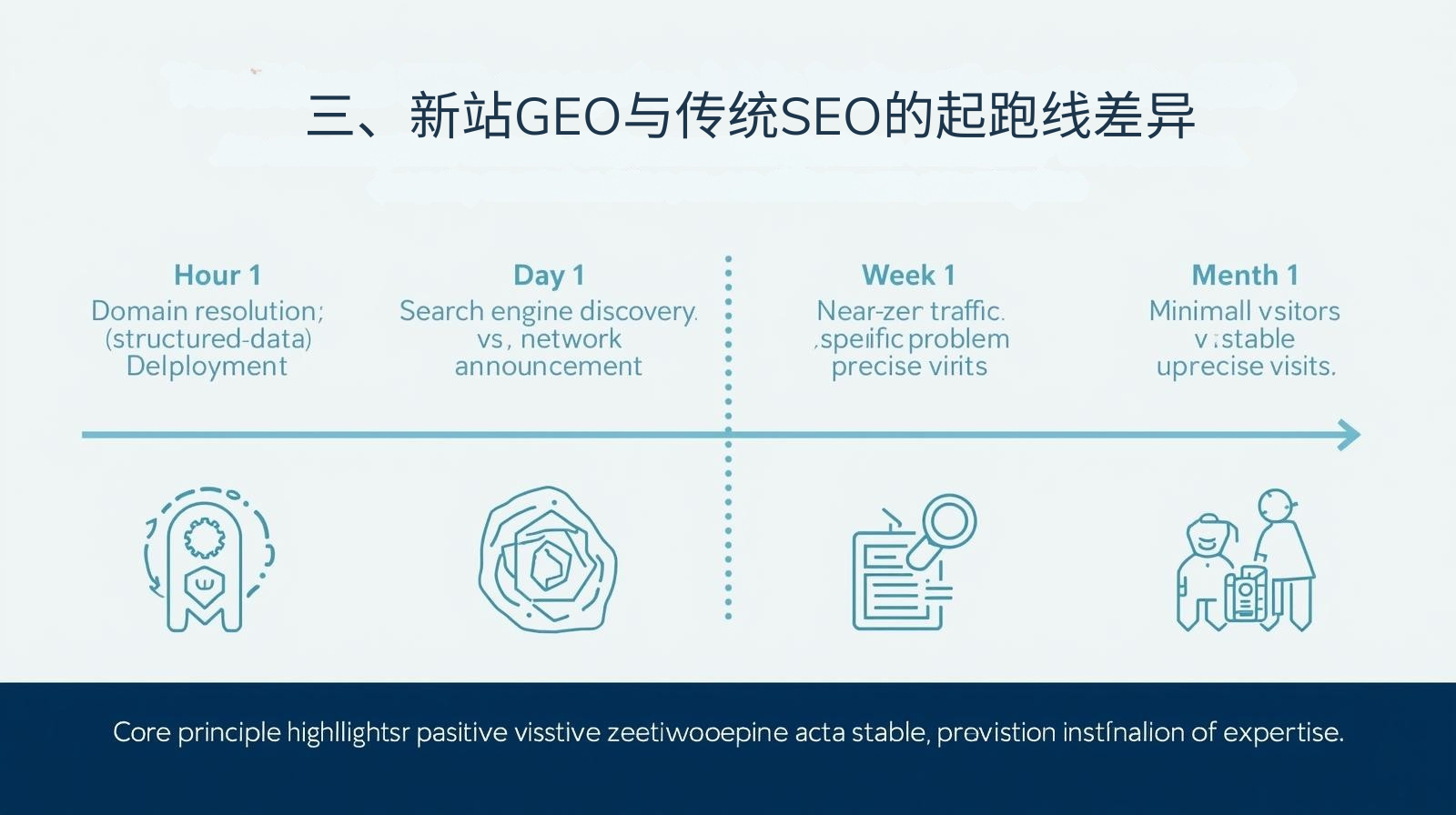 三、新站GEO与传统SEO的起跑线差异