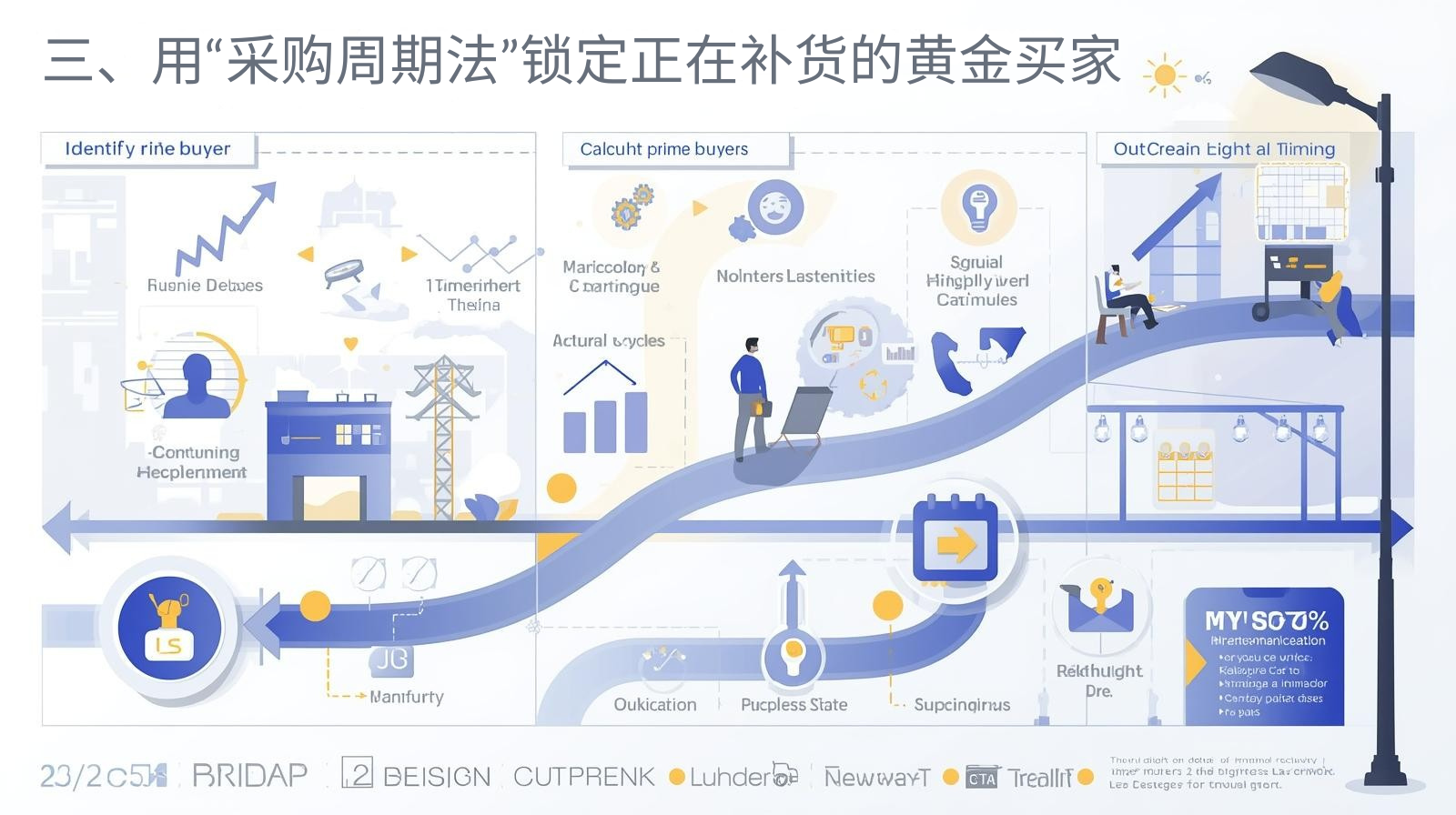 三、用“采购周期法”锁定正在补货的黄金买家