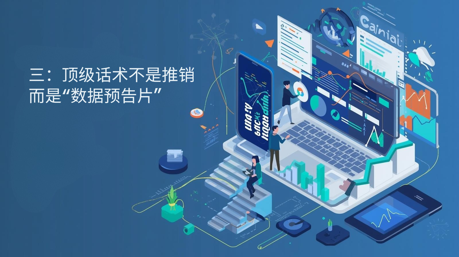 三：顶级话术不是推销，而是“数据预告片”