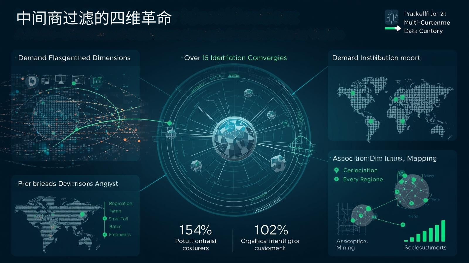 海关数据中间商过滤的四维革命