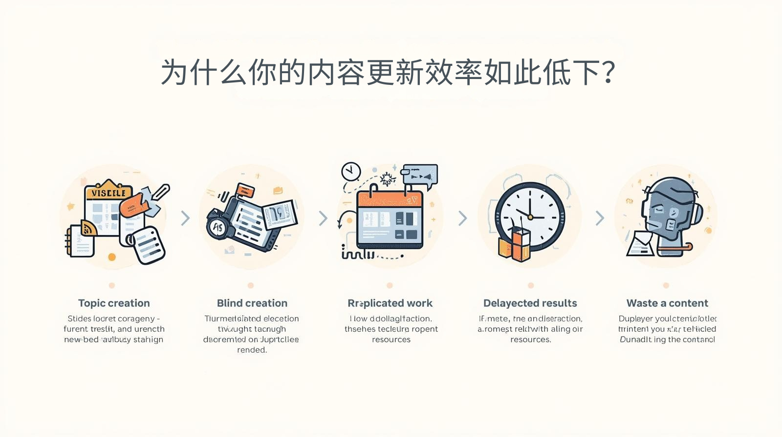 为什么你的内容更新效率如此低下？