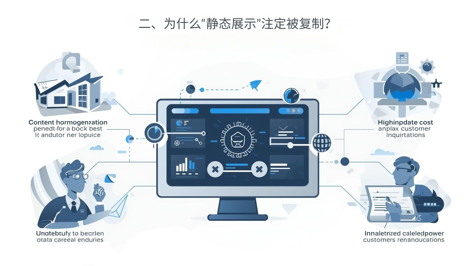 二、为什么“静态展示”注定被复制？