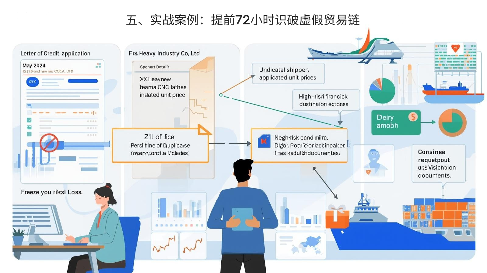 五、实战案例：提前72小时识破虚假贸易链 
