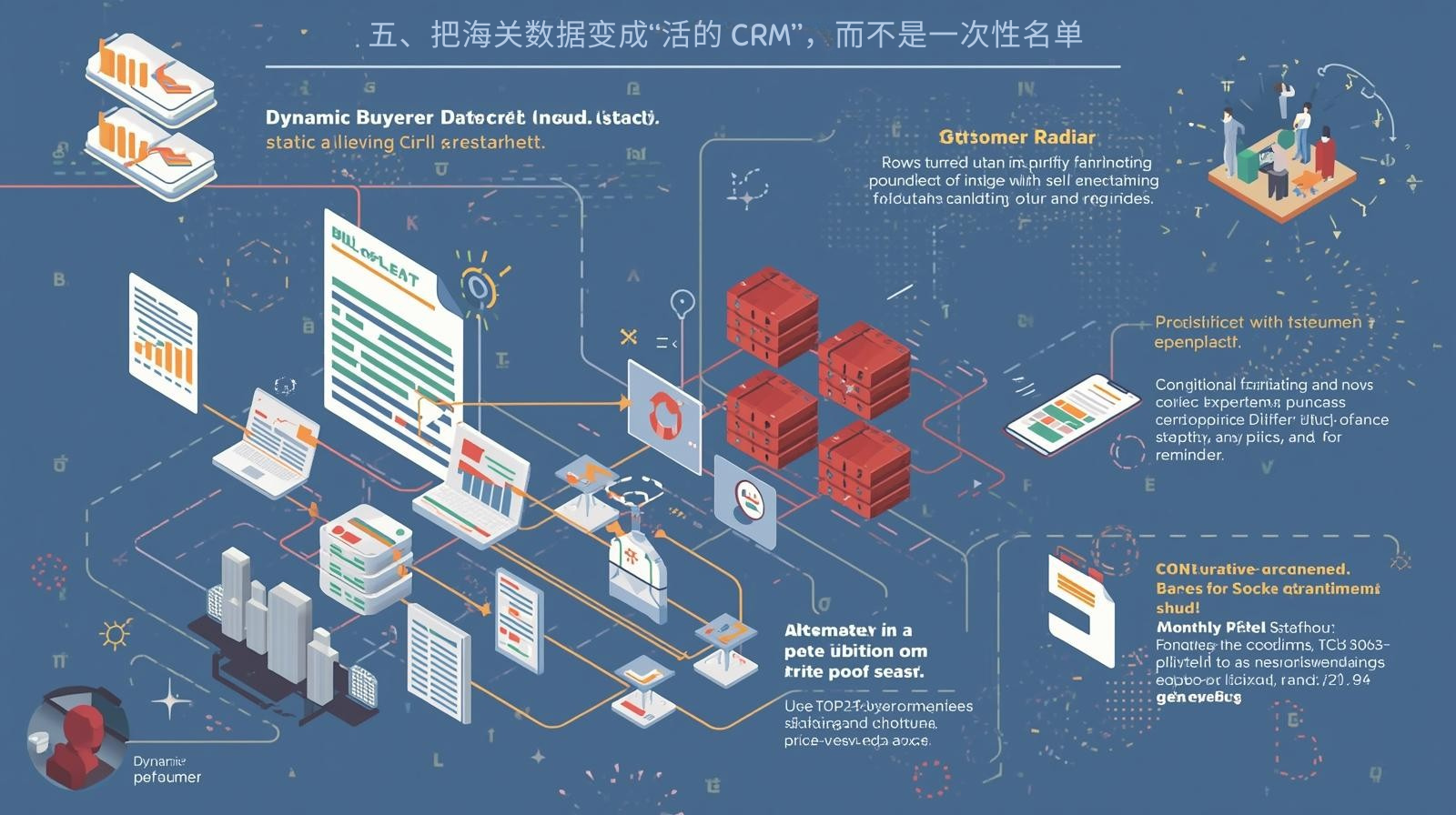 五、把海关数据变成“活的 CRM”，而不是一次性名单 