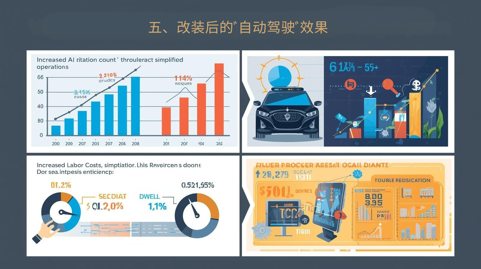 五、改装后的“自动驾驶”效果
