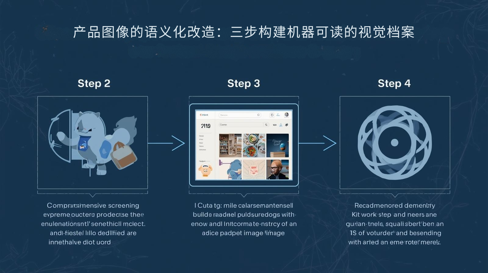 产品图像的语义化改造：三步构建机器可读的视觉档案