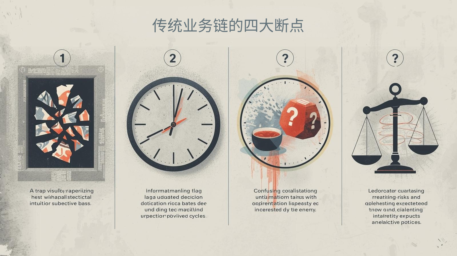 传统业务链的四大断点