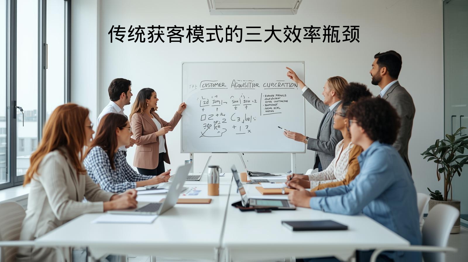 传统获客模式的三大效率瓶颈