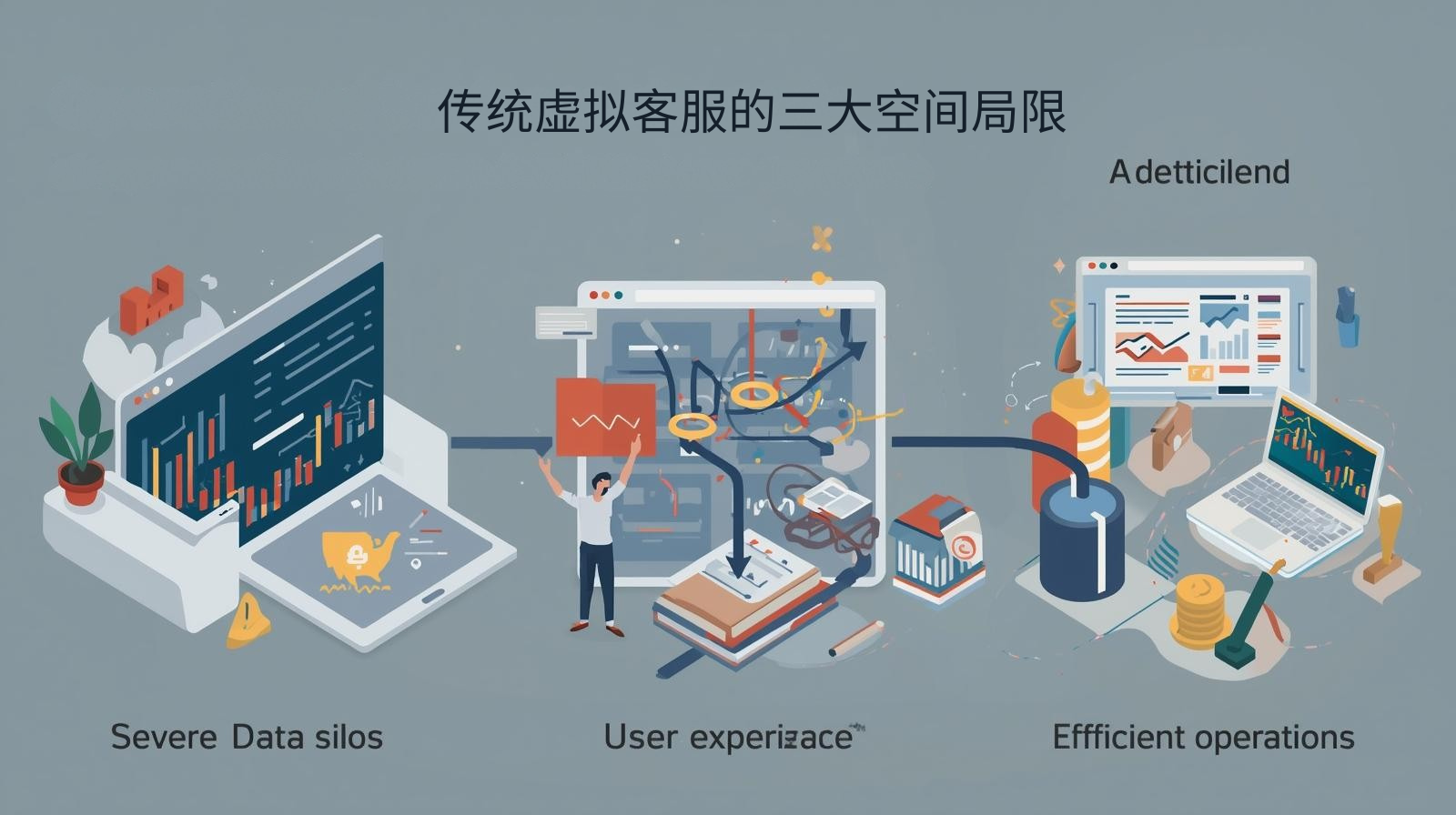 传统虚拟客服的三大空间局限