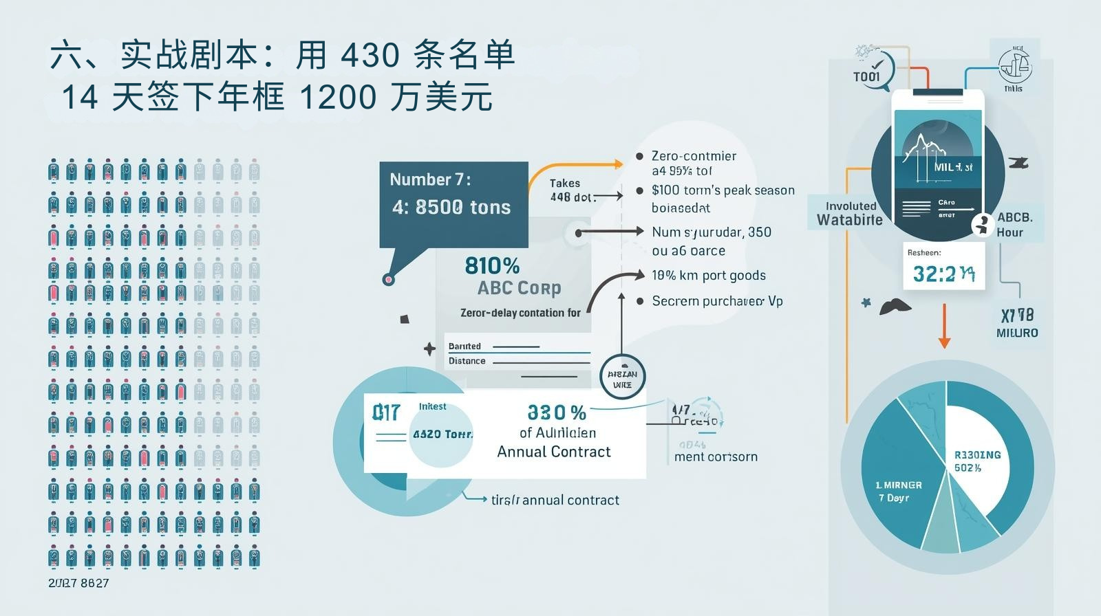 六、实战剧本：用 430 条名单 14 天签下年框 1200 万美元