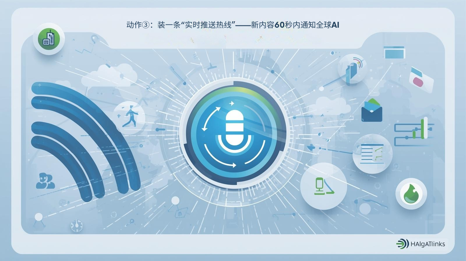 动作③：装一条“实时推送热线”——新内容60秒内通知全球AI