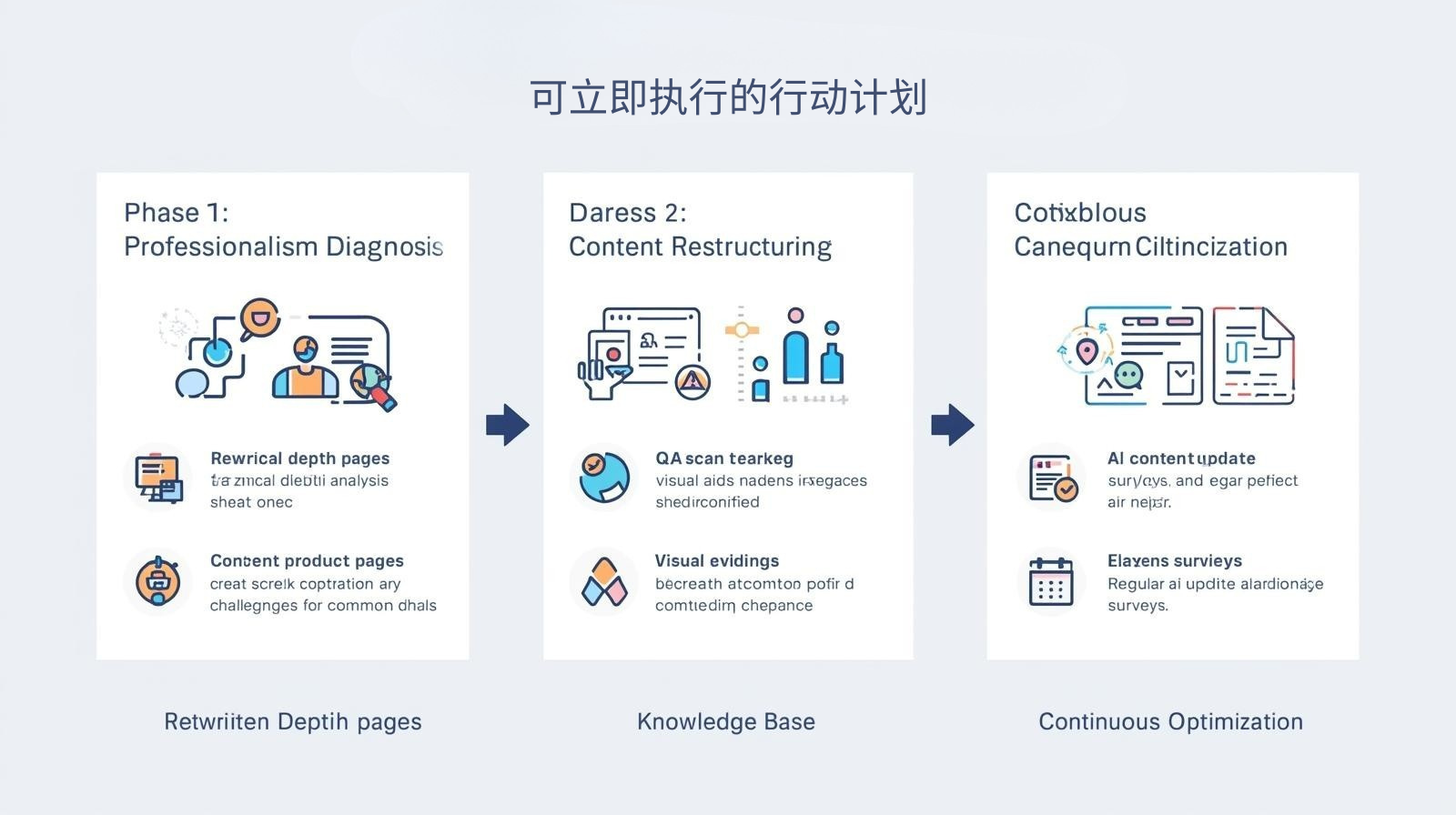 可立即执行的行动计划
