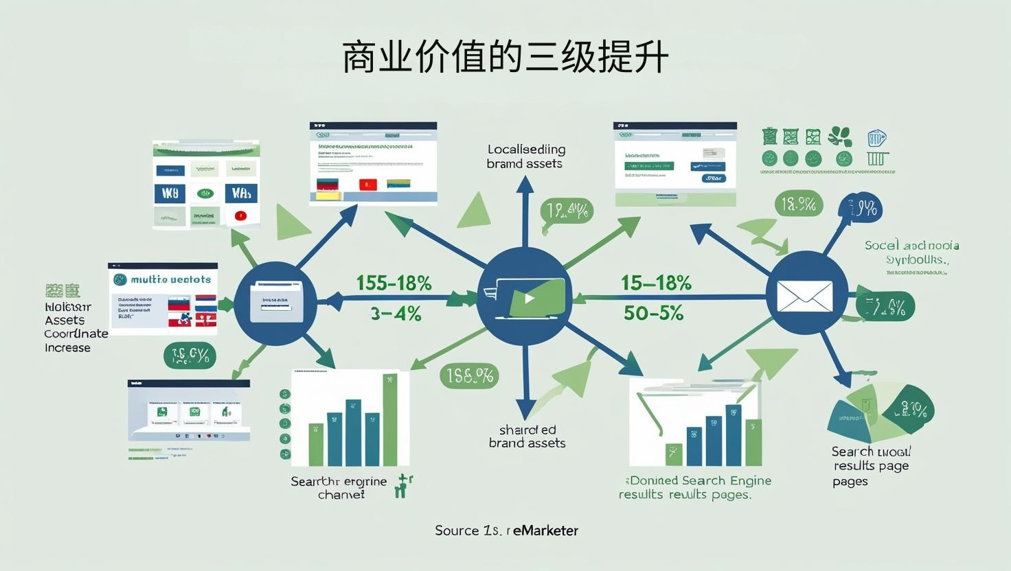 GEO优化商业价值的三级提升