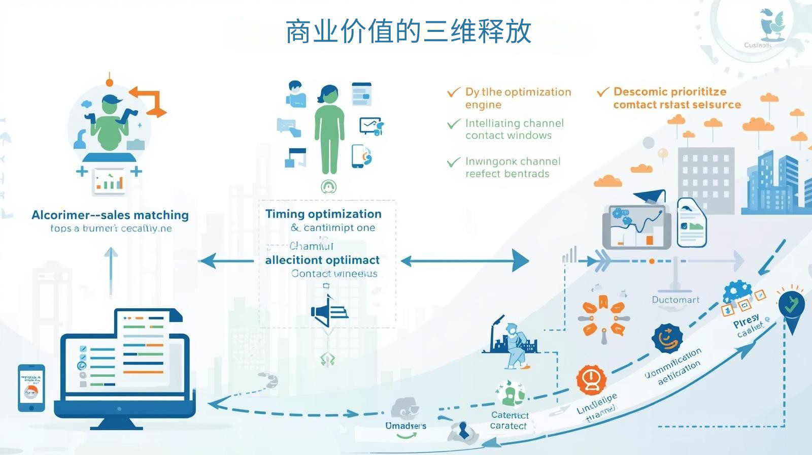 GEO优化商业价值的三维释放