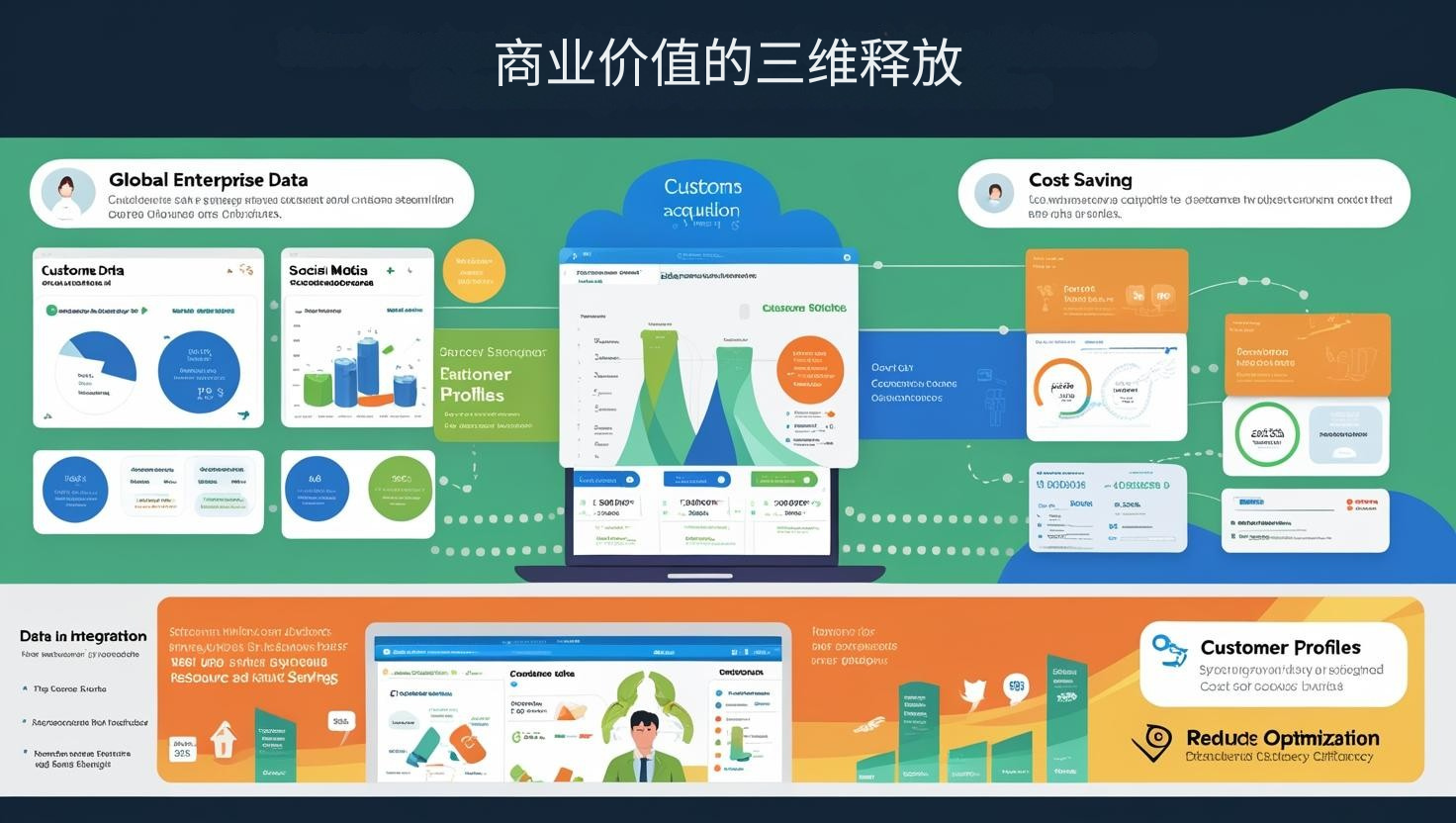 GEO优化商业价值的三维释放