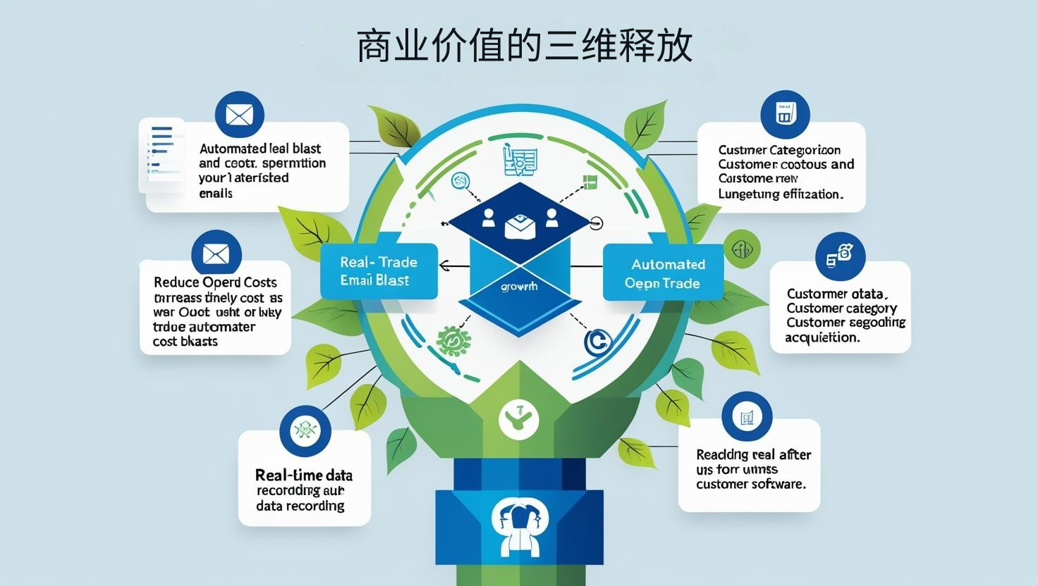 外贸获客软件商业价值的三维释放