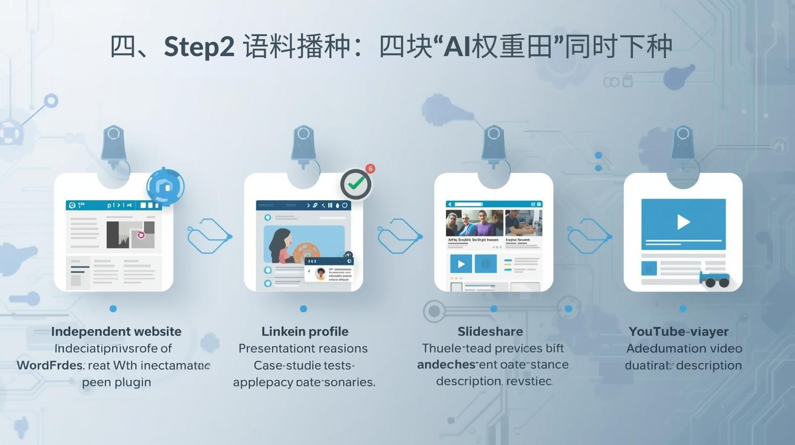  四、Step2 语料播种：四块“AI权重田”同时下种
