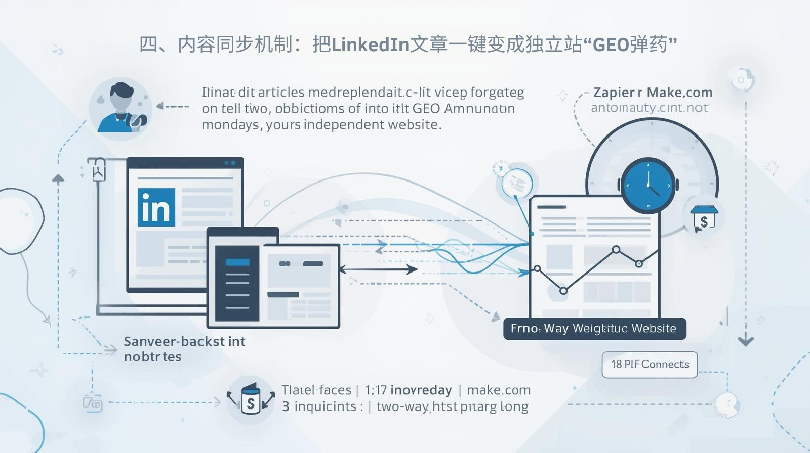 四、内容同步机制：把LinkedIn文章一键变成独立站“GEO弹药”