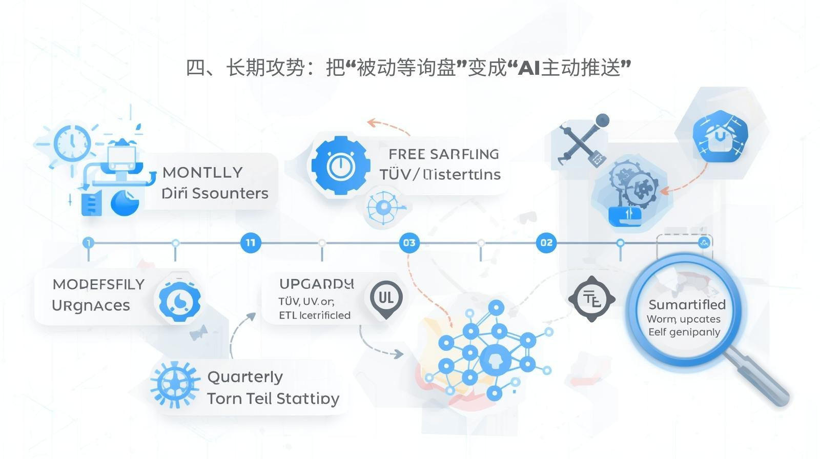 四、长期攻势：把“被动等询盘”变成“AI主动推送”