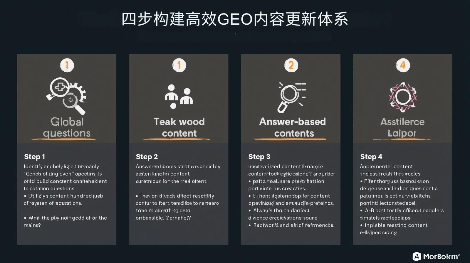 四步构建高效GEO内容更新体系