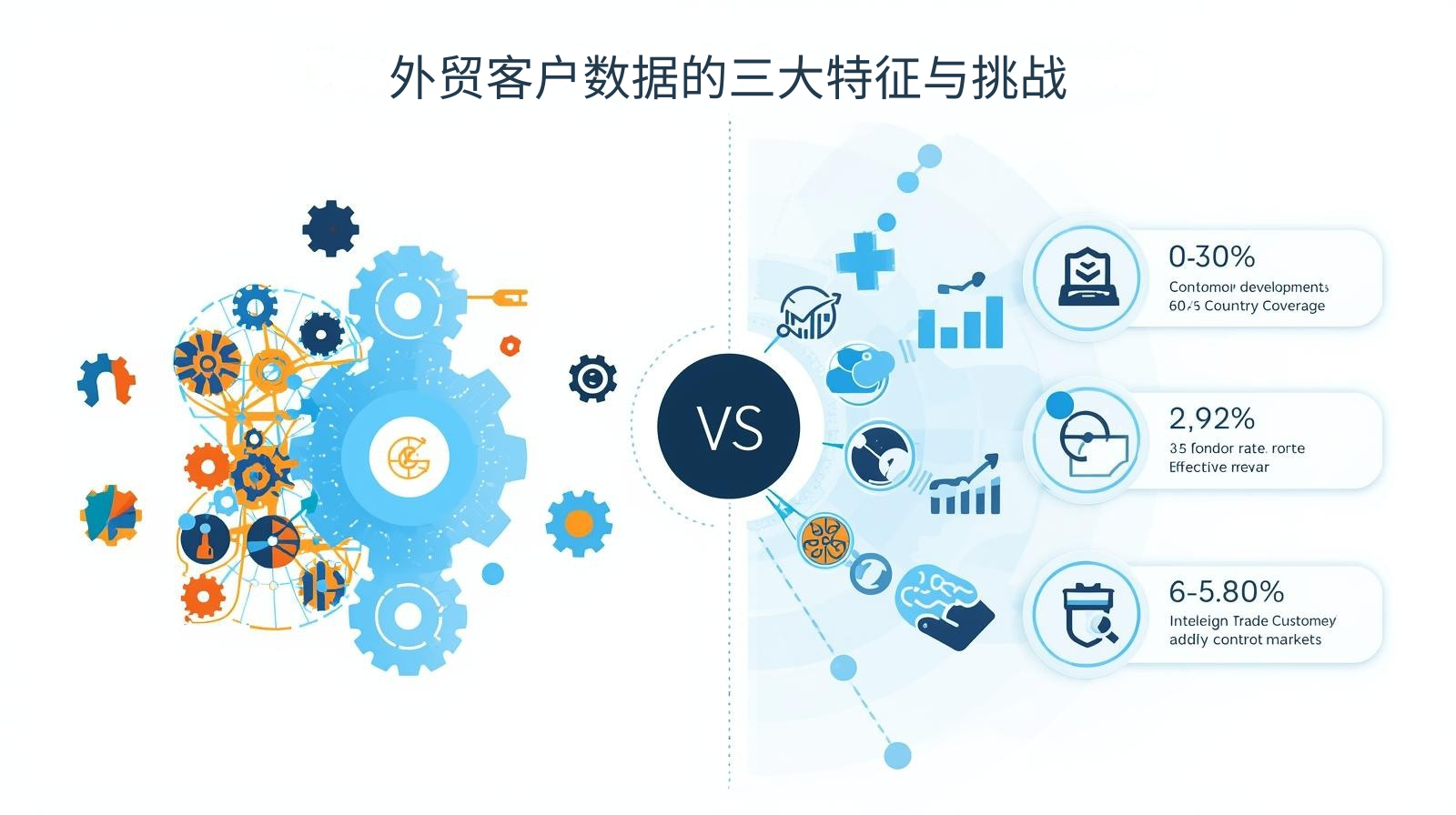 外贸客户数据的三大特征与挑战