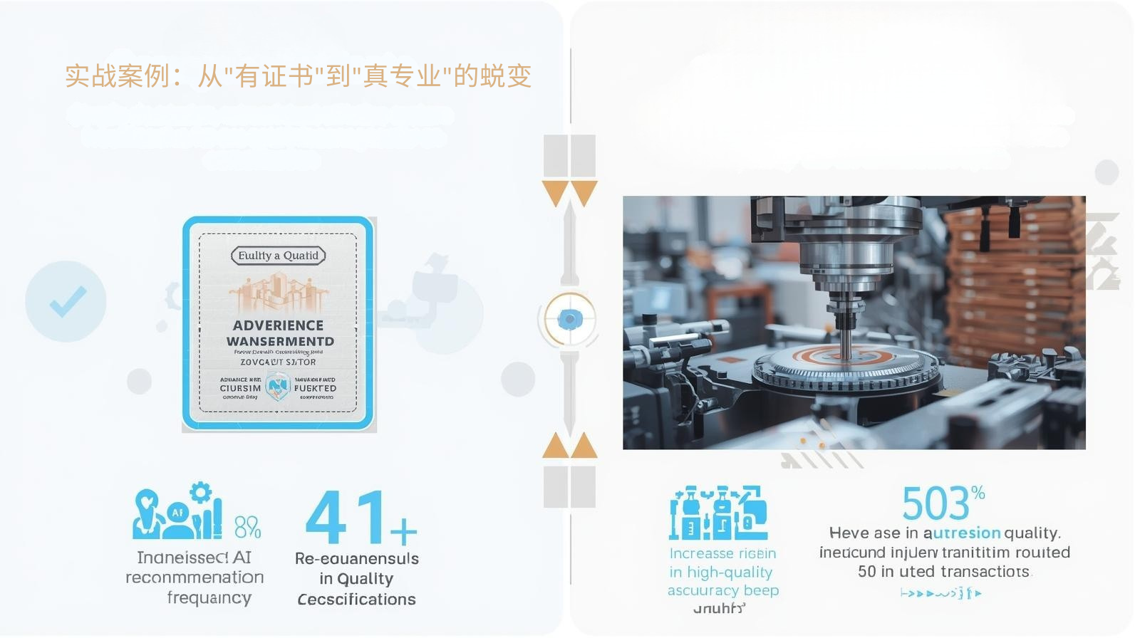 实战案例：从"有证书"到"真专业"的蜕变