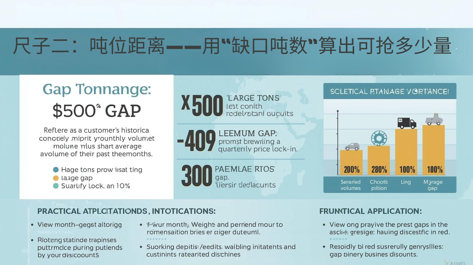 尺子二：吨位距离——用“缺口吨数”算出可抢多少量