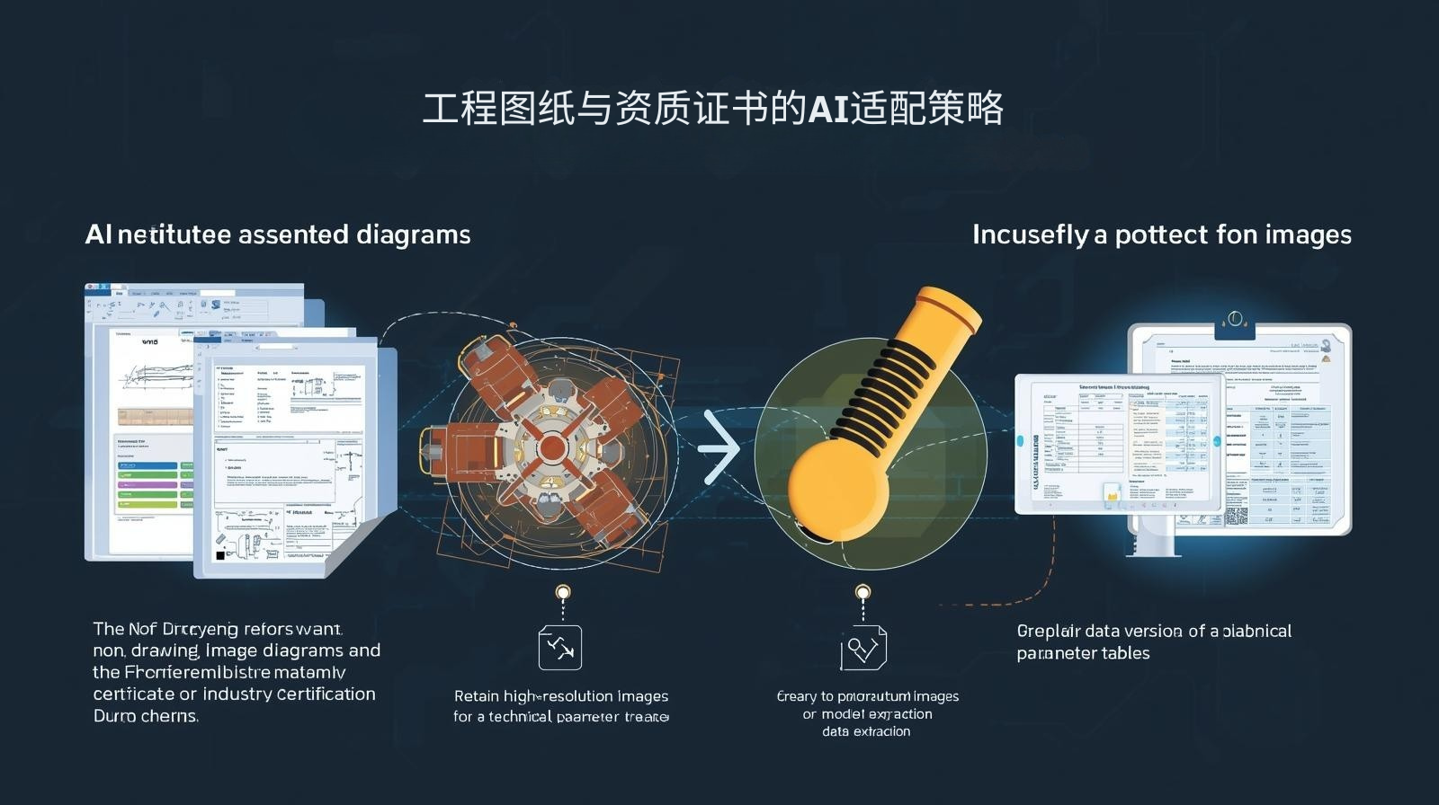 工程图纸与资质证书的AI适配策略