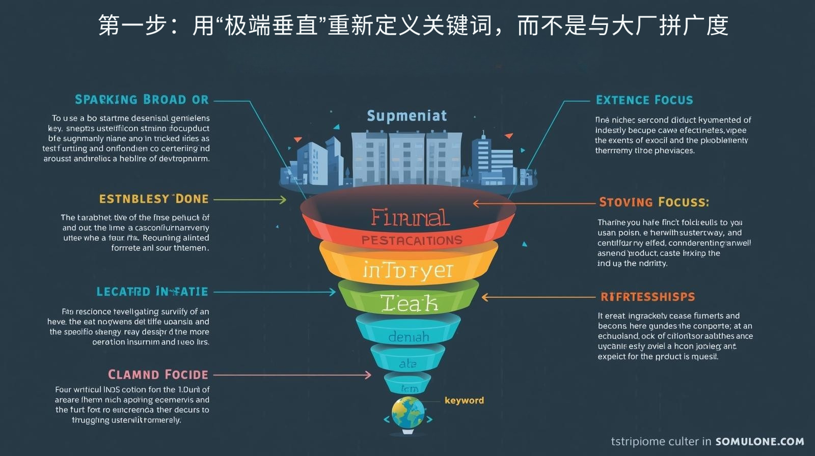 第一步:用“极端垂直”重新定义关键词,而不是与大厂拼广度