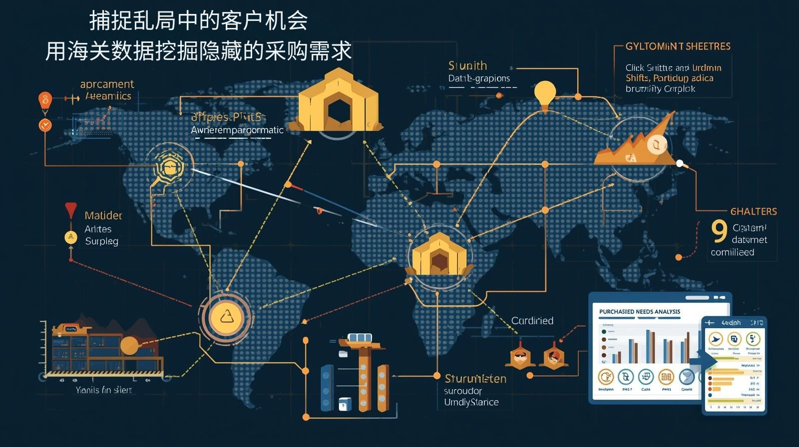 捕捉乱局中的客户机会：用海关数据挖掘隐藏的采购需求