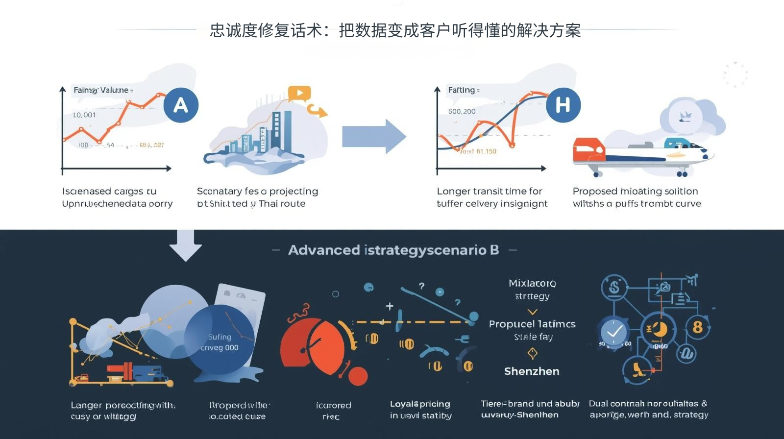 忠诚度修复话术：把数据变成客户听得懂的解决方案